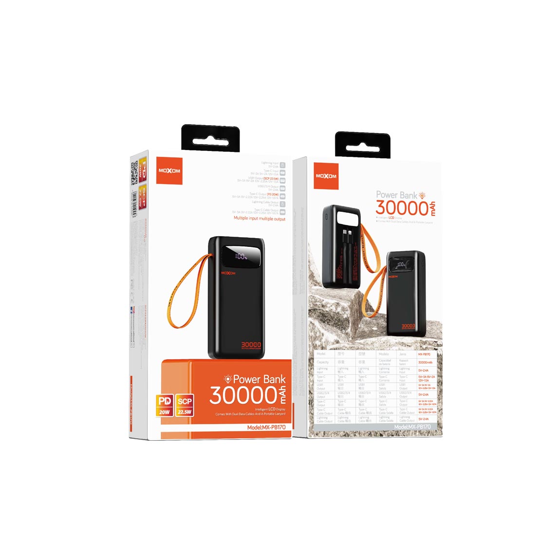 Picture of Moxom Power Bank MX-PB170 / 30000mAh