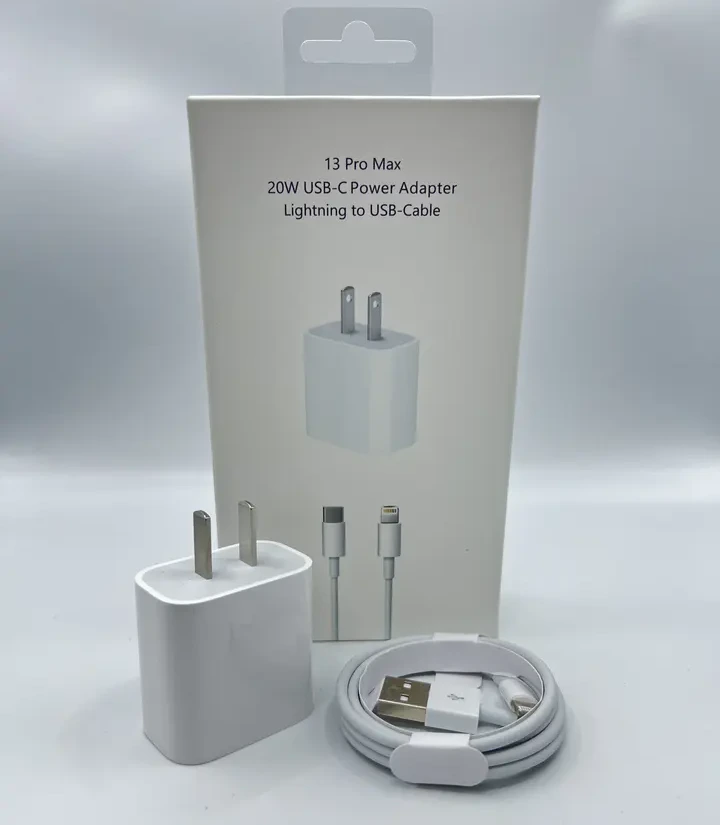Picture of iPhone PD 20W Charger with Original Cable (13 Pro Max)