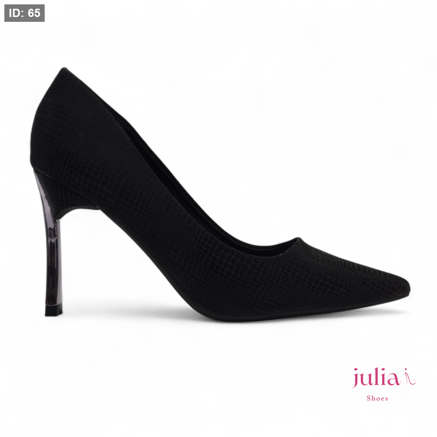 Picture of LEATHER HEEL WITH TOE METALLIC HEEL