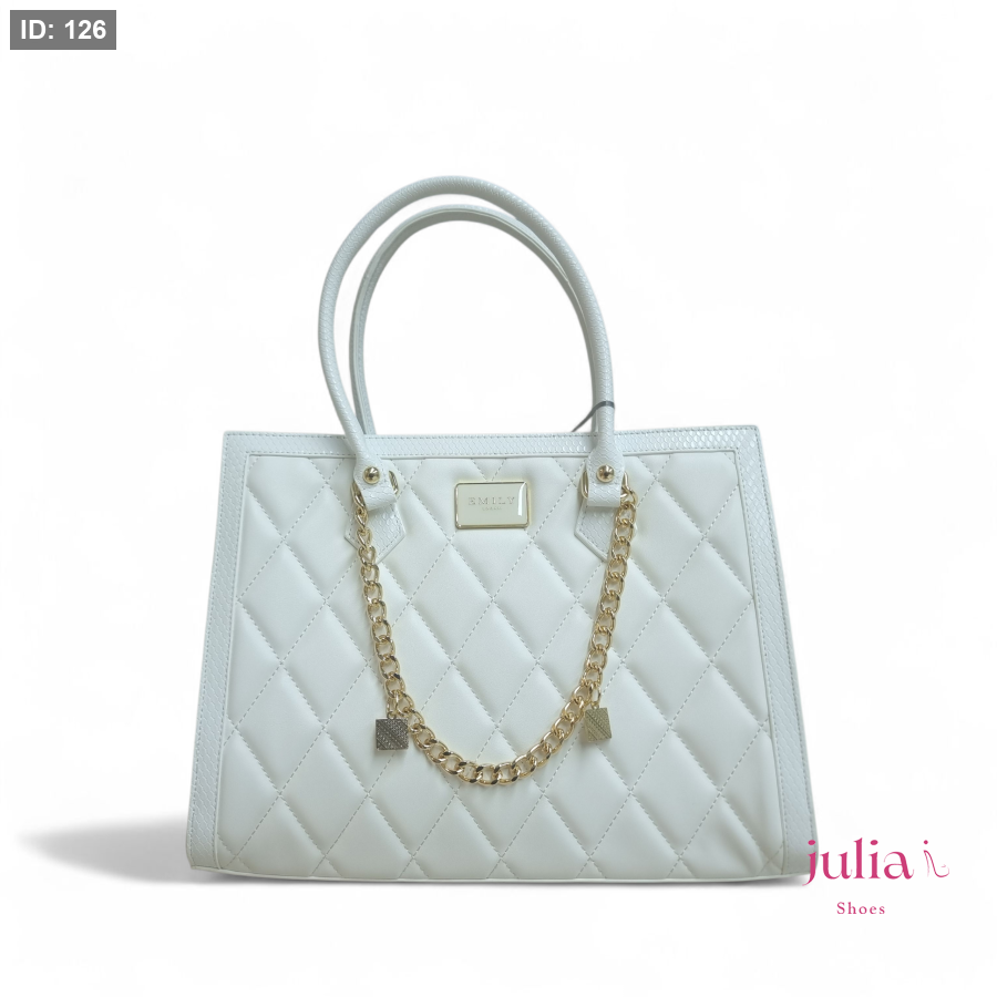 Picture of Textured Oversized Structured Satchel with Quilted