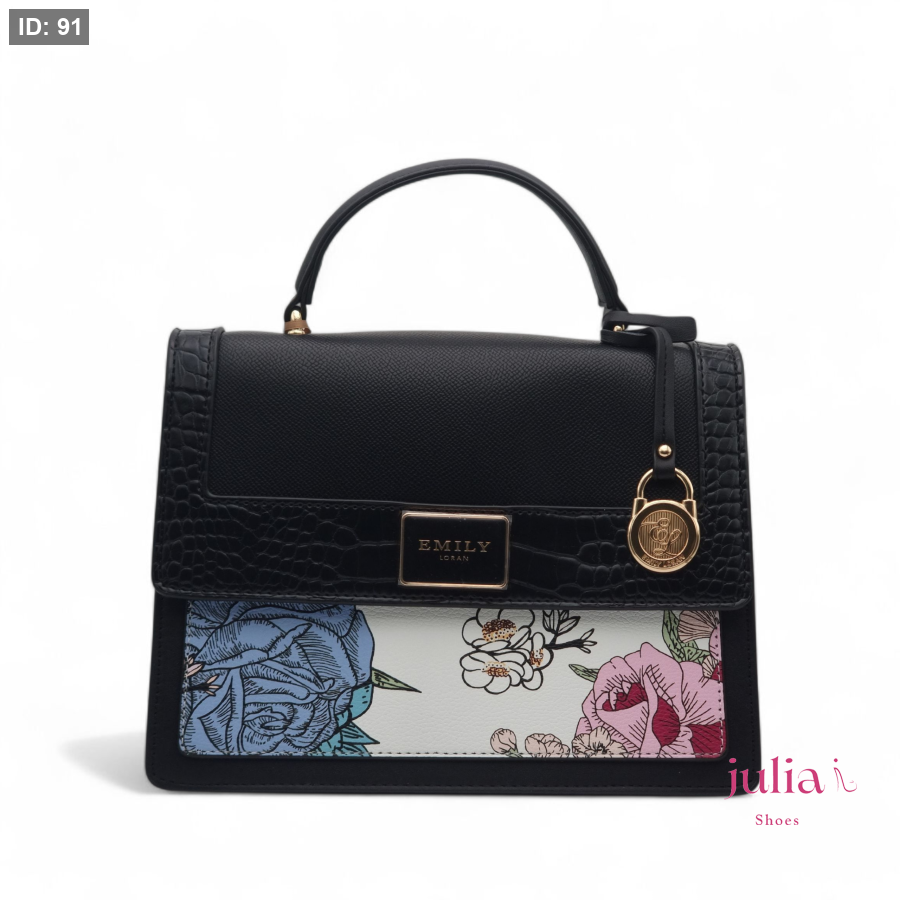 Picture of FLORAL TOP HANDLE SATCHEL