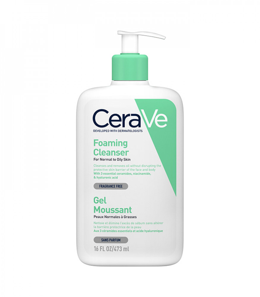 Picture of CeraVe Foaming Cleanser For Normal To Oily Skin 473ml