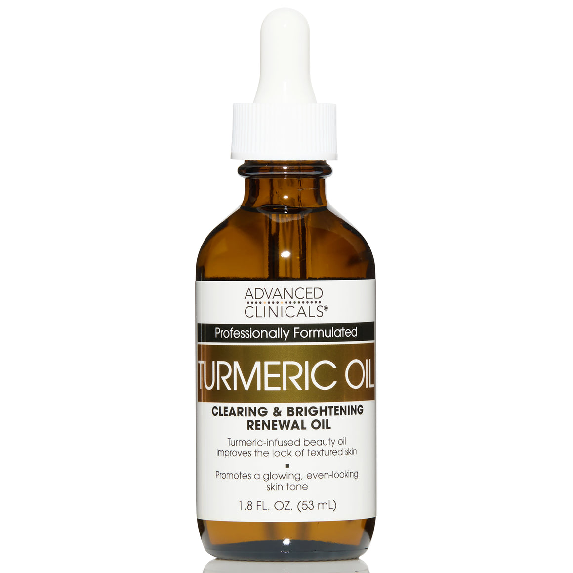 Picture of Advanced Clinicals Turmeric Oil For Problem Skin 1.8 fl oz / 53 ml