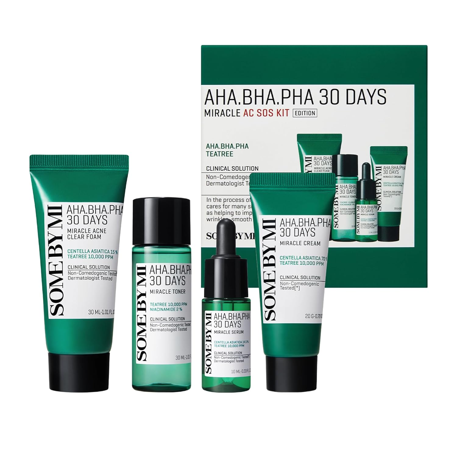 Picture of AHA BHA PHA 30Days Miracle AC SOS Kit