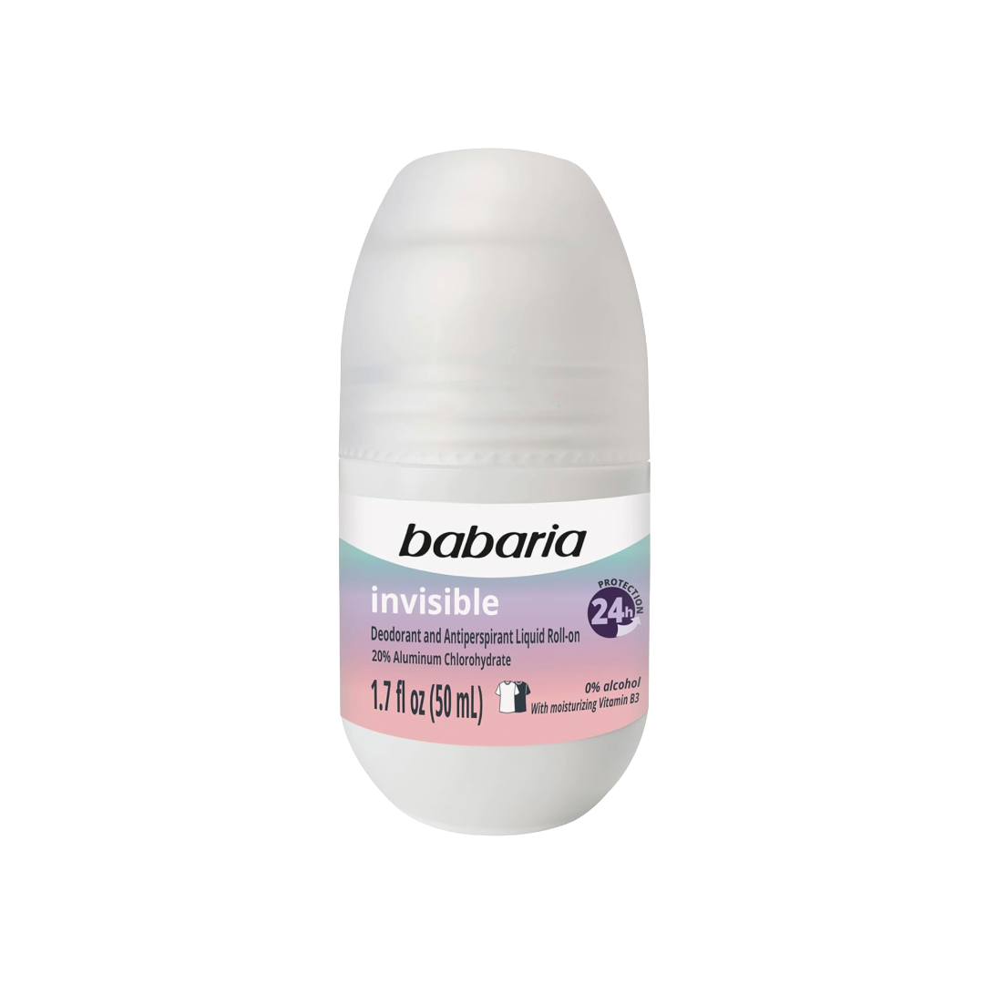 Picture of BABARIA Invisible Deodorant Roll On - 50ml