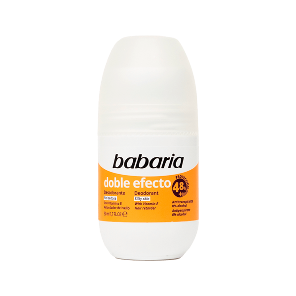 Picture of BABARIA Deodorant Roll On Double Effect - 50ml