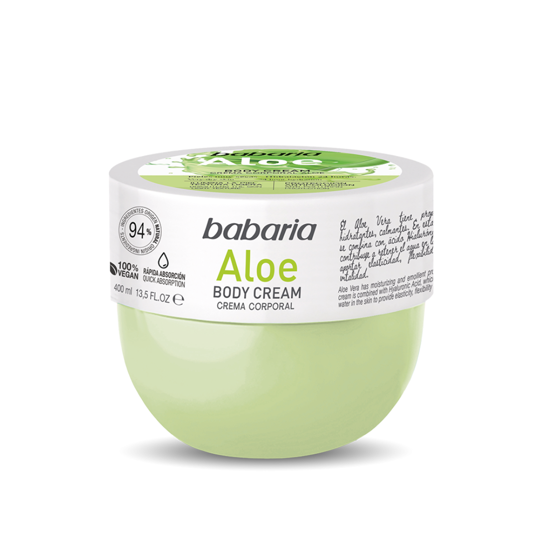 Picture of Babaria body cream 400 ml. Aloe vera