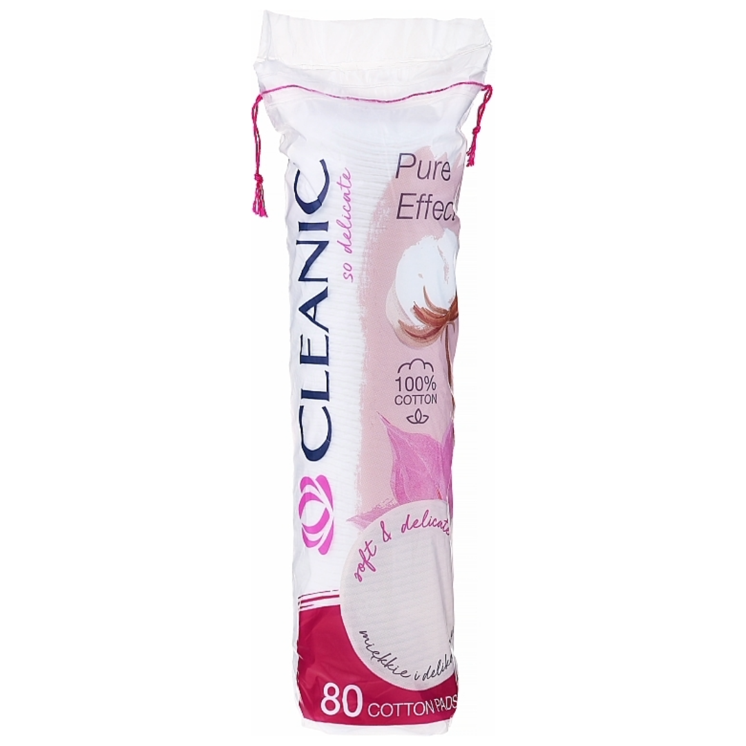 Picture of Cleanic Pure Effect cotton pads, 80 pieces