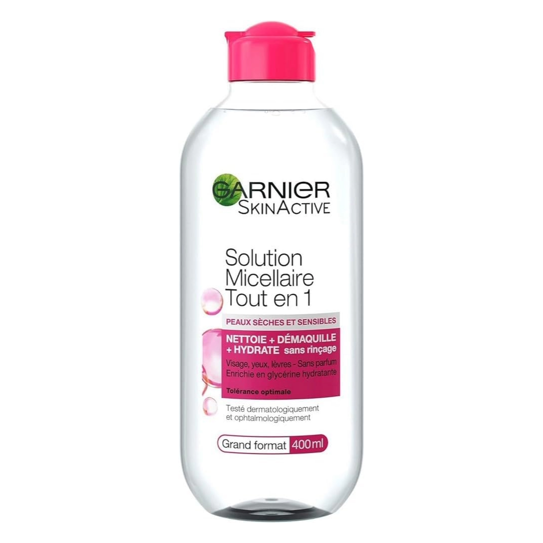 Picture of Garnier - Solution Micellaire Tout en 1 Peaux sèches et sensibles - 400 ml