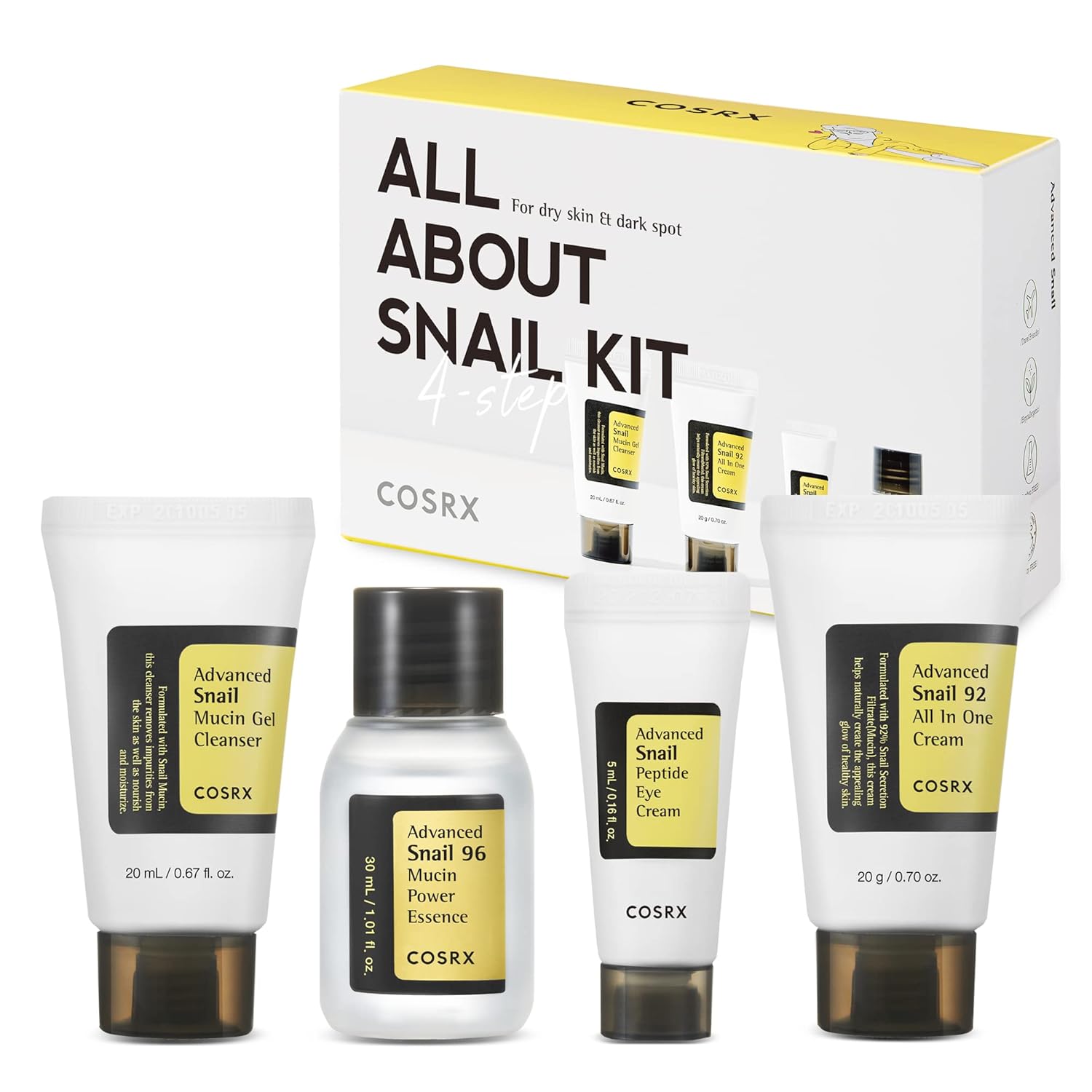 Picture of COSRX All About Snail Facial Care Kit