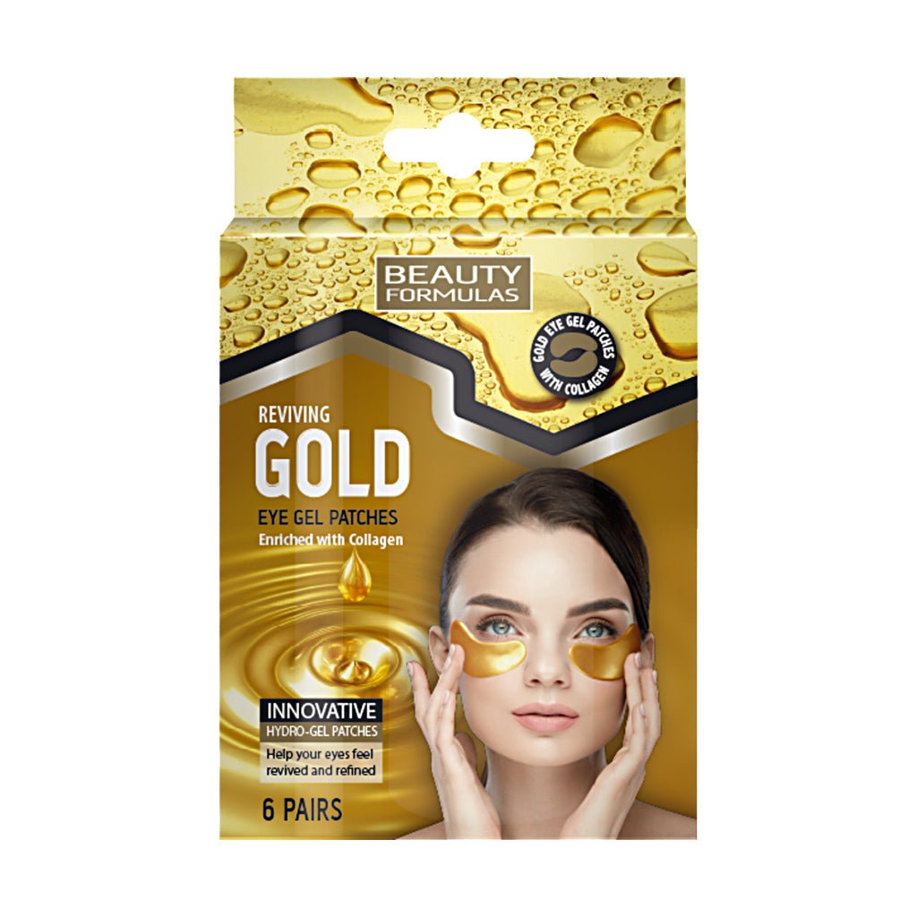 Picture of Beauty Formulas Gold Collagen Gel Eye Patches 6 Pairs
